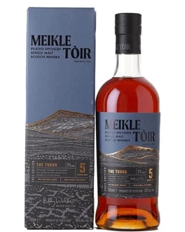 Meikle Toir The Turbo tørvet Speyside whiskyflaske